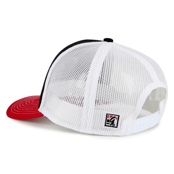 Black/Red/White Everyday Trucker Sn